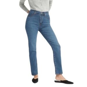 Everlane High Rise Straight Leg Regular Jean